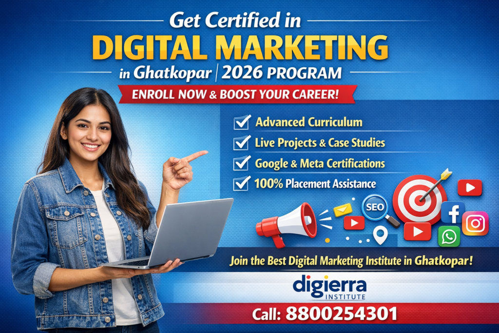 Digital Marketing Course in Ghatkopar